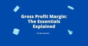 What Is Gross Profit Margin and Why Does It Matter? | The Big Capitalist