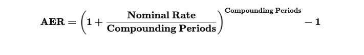 Annual Equivalent Rate